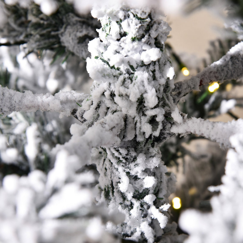 Arbre de Noël artificiel avec embouts, 250 lumières et 462 embouts faciles à transporter