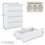 Cunha 4 Drawer Chest Modern Bedroom Furniture -1999509137