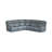 Titus 5 Seat Sectional With Console-118609411