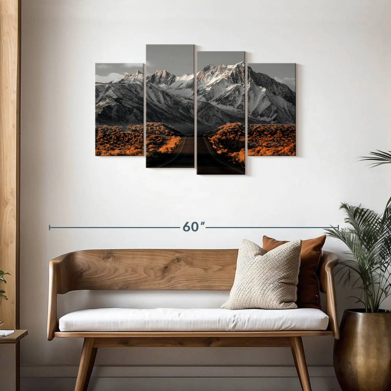 The Road Through Orange, 27" H x 43" W
