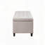 Banc de rangement capitonné à fermeture douce-1224593161