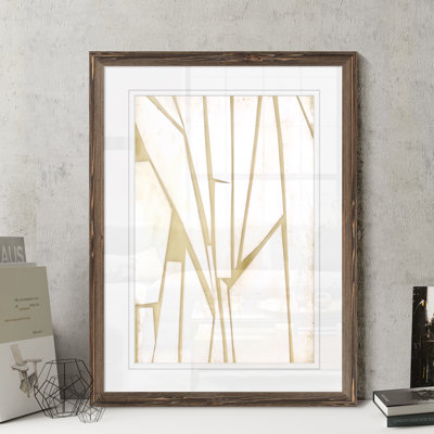 " Antiqued Shards I " by Paul Cezanne Painting Print