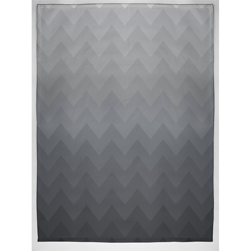 Dorothea Plain Weave / Muslin Throw Blanket, Grey