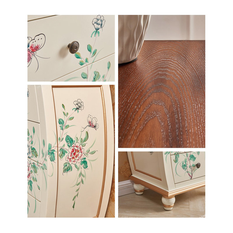 American Country Style Accent Chest