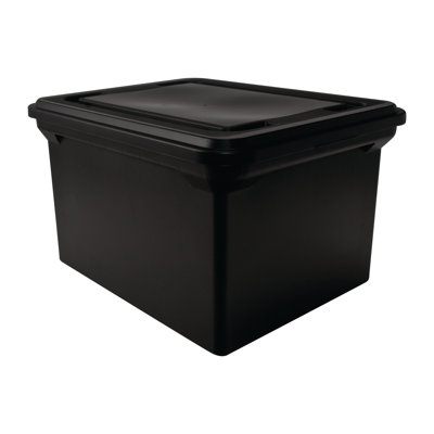 File Tote with Lid