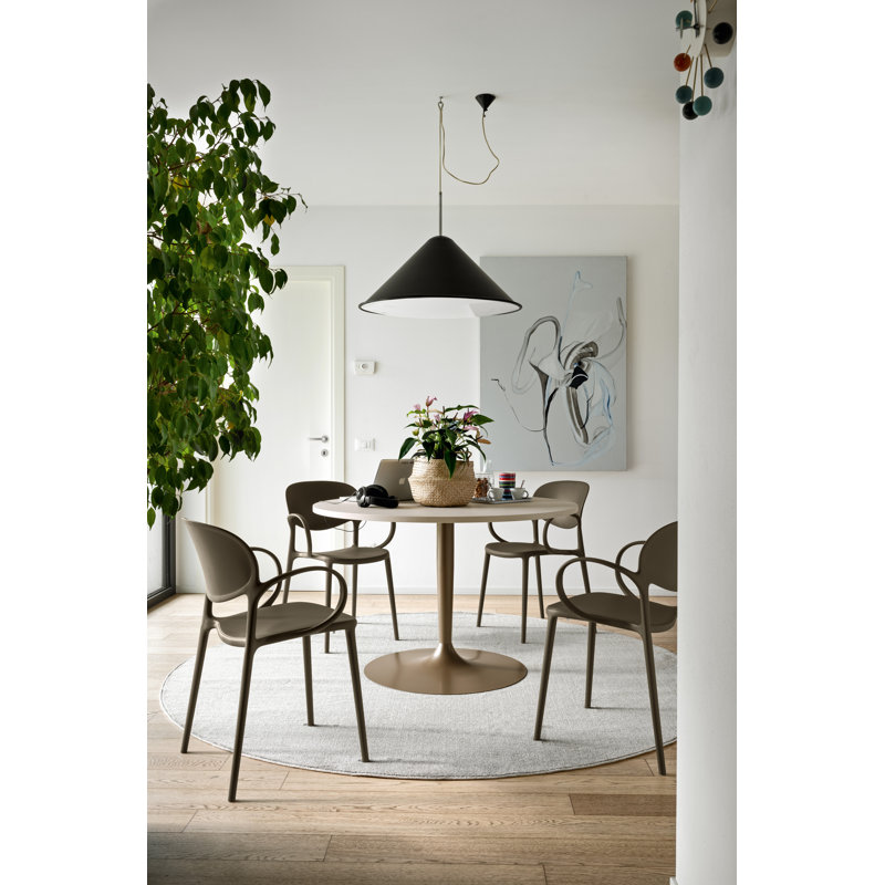 Abby Chairs, Matte Soil Brown