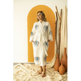 Peignoir kimono 100% coton