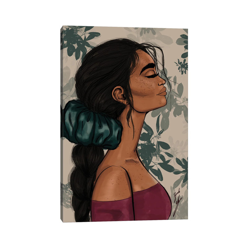 Evergreen by Brooke Ashley - Wrapped Canvas Painting, 66.04 cm H x 45.72 cm W x 3.175 cm D