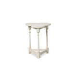 Tilden Drinks Table - White