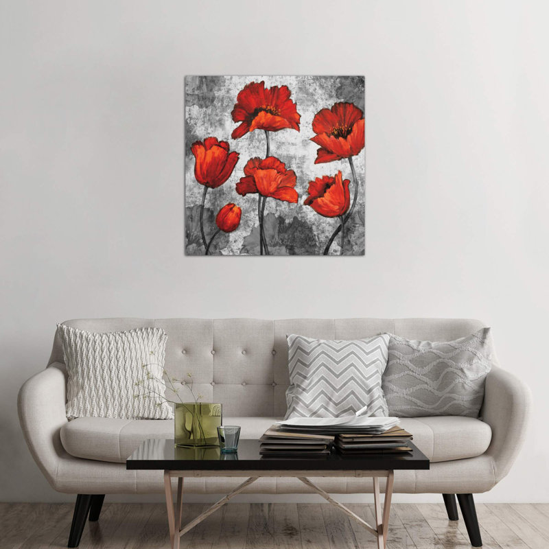 Evening Red I by Brian Francis - Wrapped Canvas Print, 30.48 cm H x 30.48 cm W