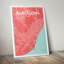 Barcelona City Map - No Frame Print-933474247
