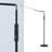 Astrix 76'' LED Swing Arm Floor Lamp Set with USB-71798881