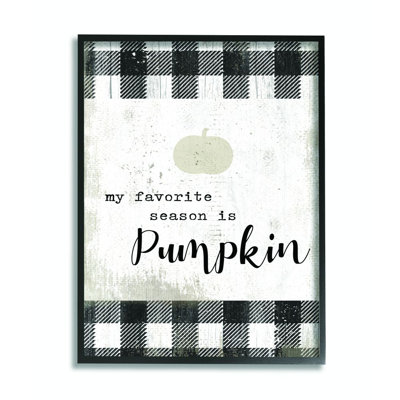 «Favorite Season Is Pumpkin», impression