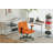 Modern Armrest Office Chair, Computer Desk Chair with Wheels-2027357878