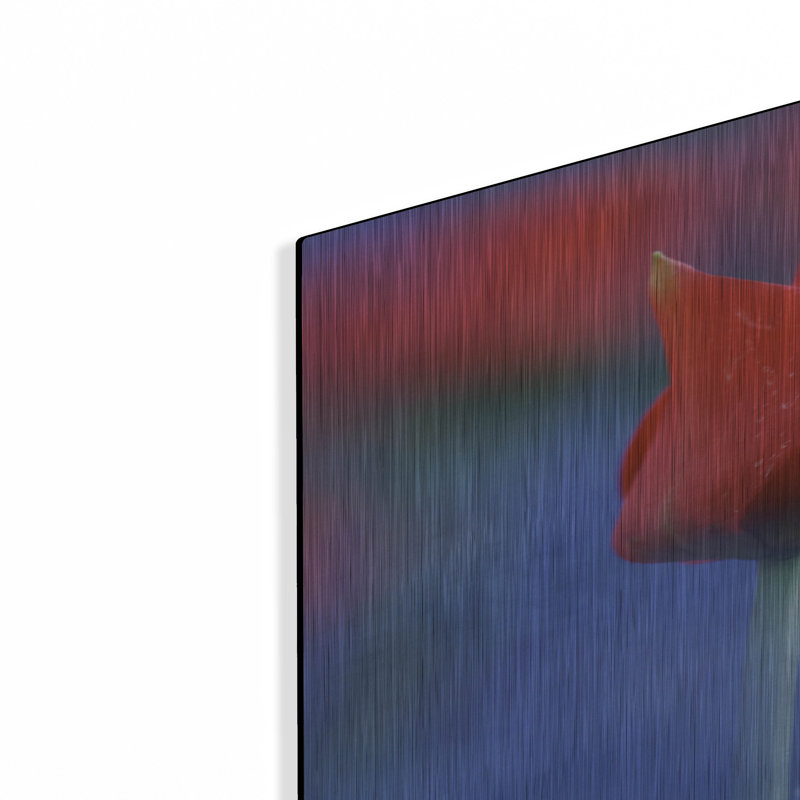 Winston Porter «Tulip No 3» par istvan Nagy, art mural en métal, H 36 po x l 24 po