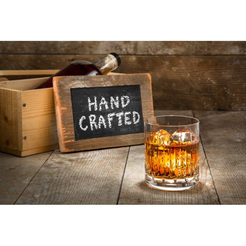 Bourbon Whisky - Wrapped Canvas Print, 81cm H x 122cm W