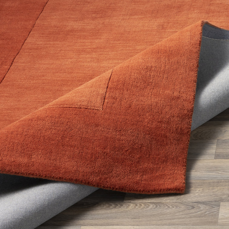 Dolma Handmade Wool Red Rug