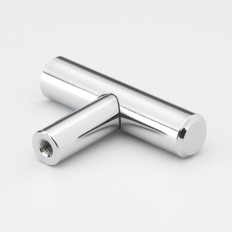 Poignée barre Roman 2 po, Chrome poli