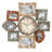 Shahid Metal Clock With Photo Frame