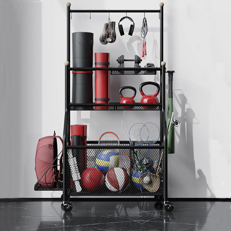 Steel Freestanding Sports Rack
