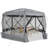 15x15ft Extra Large Pop-Up Gazebo Canopy Tent with Mosquito Netting-106897504