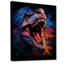 «Colorful Roaring Trex Dinosaur IV» - art mural dinosaure-2004074376-2055305941