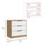 Commode 3 tiroirs, plateau supérieur-1517177149