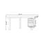 Bureau créatif en bois massif avec armoire à tiroirs-482801450-482801451