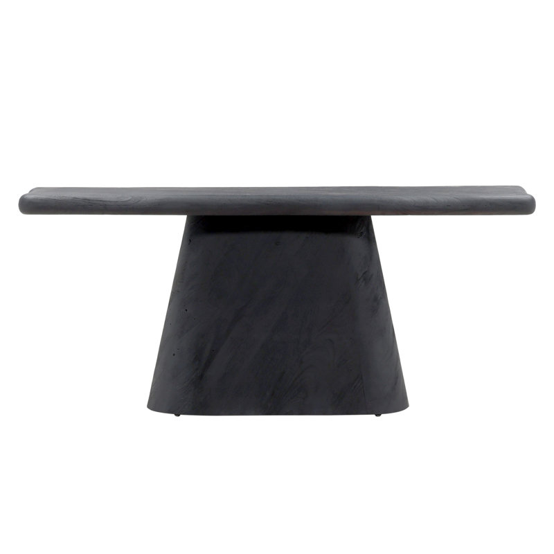 Marci 70" Wide Console Table, Natural, Black