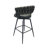 Luxurious Leather Upholstered Bar Stool Set, Ergonomic Design For Ultimate Comfort And Style.-984302852