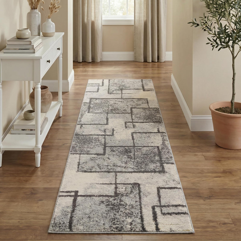 Celil Area Rug, GREY, 120 x 170 cm (Rectangular)