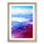 Mountain Range Adventure in Abstract - Picture Frame Graphic Art Print-55726496-55726502