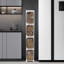 Armoire de salle de bain autoportante 4 niveaux