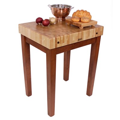 American Heritage Prep Table Wood -  John Boos, CU-CB3024-CR