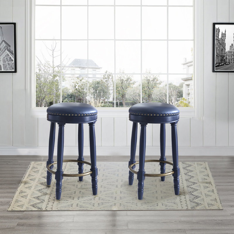 Tabouret de bar 26 po pivotant à 360 ° 26 po