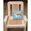 Coussin intérieur/extérieur en flocons d’hiver-32011337