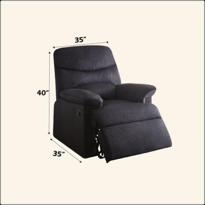 Woven Fabric Motion Recliner