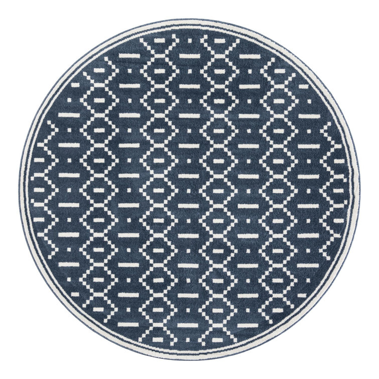 Latitude Run® Begna Nikolis Rug Blue