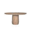 Ab Round Solid Wood Dining Table-437854509