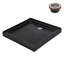 Base de douche en acrylique noir lustré 36 po x 36 po Streamline, drain inclus-122950201