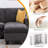 Chesham 8- Piece Upholstered Sectional Sofa With USB Ports & Storage Ottoman-1620904673