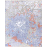 Overdyed One-of-a-Kind 8' 2" X 10' 1" Hand Knotted Area Rug
