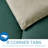 Nestl All Season Solid Lightweight Down Alternative Reversible Comforter-897527800-897527805