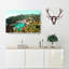 Portofino In Italy - Wrapped Canvas-55322470