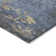 Machine Washable Indoor/Outdoor Xhevrie Denim Rug