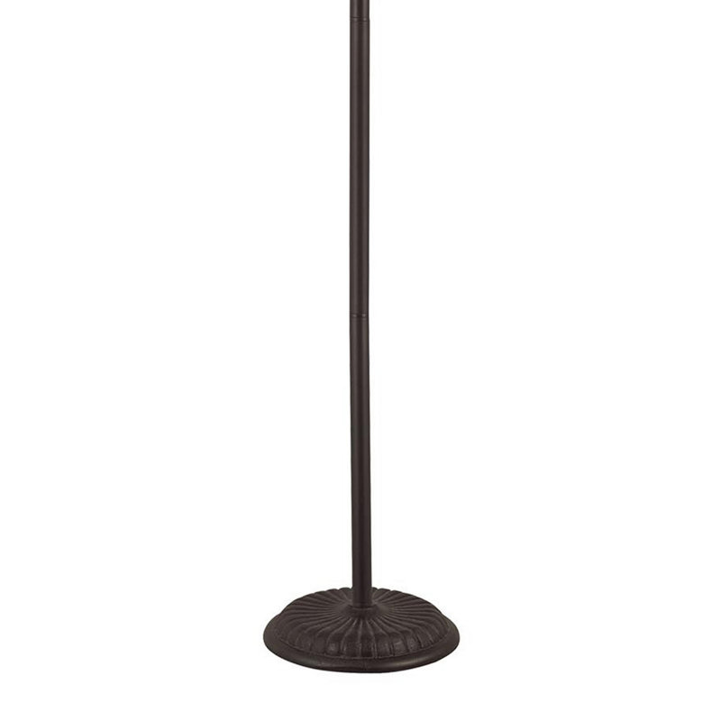 57'' Black Traditional Floor Lamp