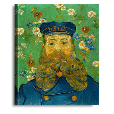 Portrait of Joseph Roulin by Vincent Van Gogh. The World Classic Art Reproductions, Giclee Canvas Prints Wall Art for Home Decor