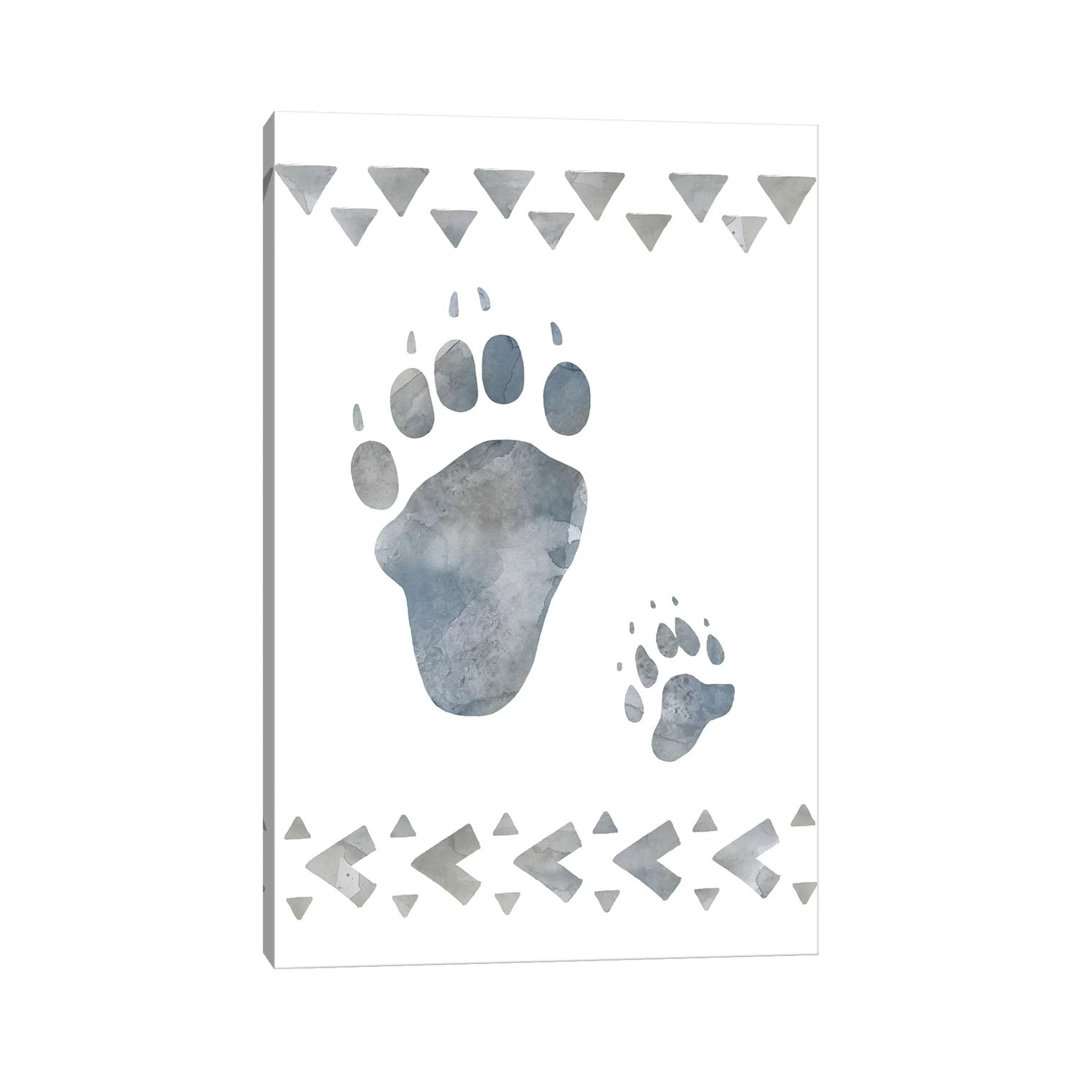 Little Man Cave Paws by Carol Robinson - Print on Canvas