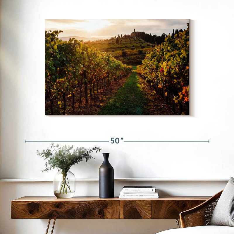 Alvord Tuscan Vineyard Sunset