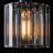 3-light Crystal Glass Vanity Light-953900775
